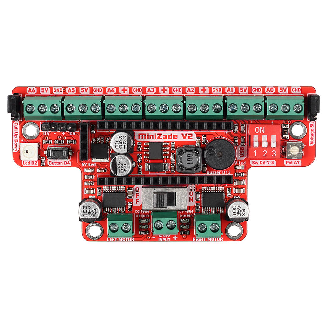 MiniZade Mini Sumo Robot Kartı - 2