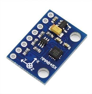 MMA8452 3 Oxlu Akselerometr - GY-45 - 2
