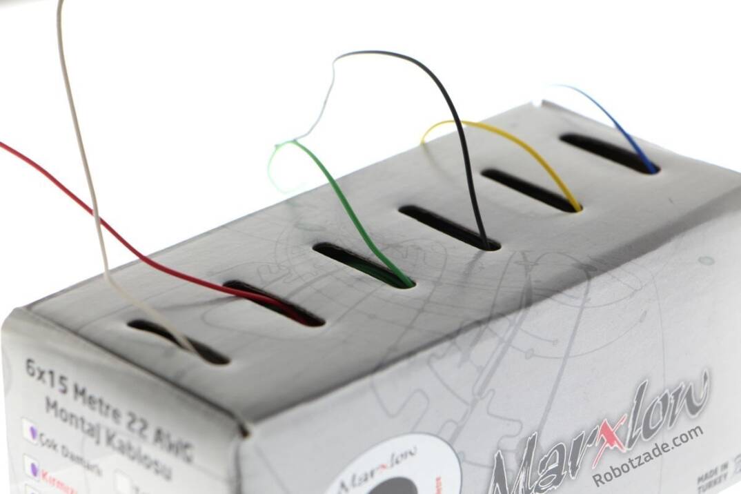 Montaj Kabeli Paketi - 22AWG 6x15m Tək Damarlı - 4