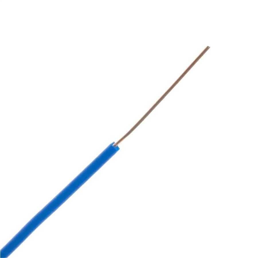 Montaj Kabeli Rulonu - 22AWG 15 metr Tək Damar Mavi - 2