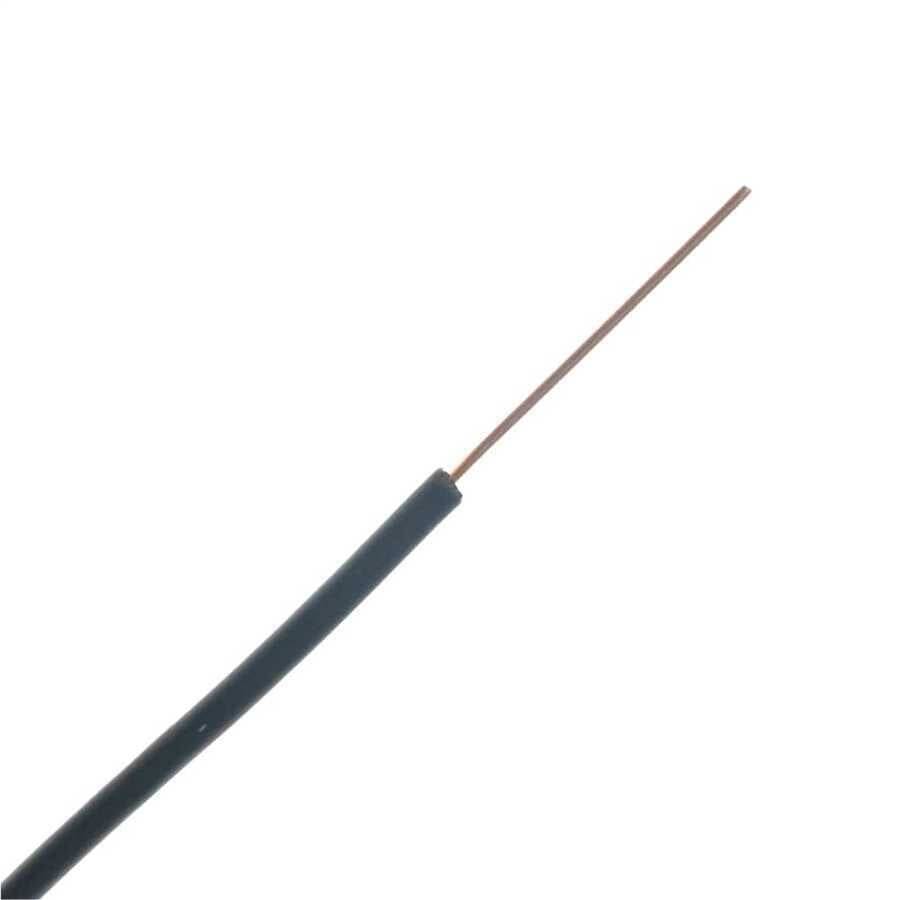 Montaj Kabeli Rulonu - 22AWG 15 metr Tək Damar Qara - 2