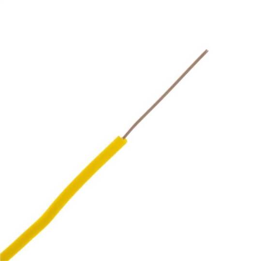 Montaj Kabeli Rulonu - 22AWG 15 metr Tək Damar Sarı - 2