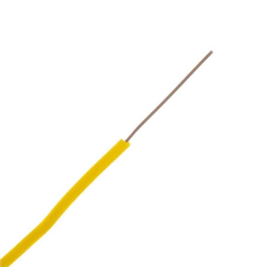 Montaj Kabeli Rulonu - 22AWG 15 metr Tək Damar Sarı - 2
