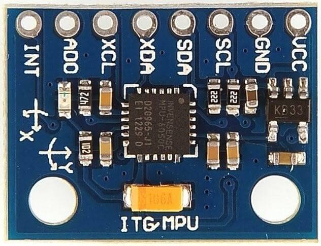 MPU6050 6 Oxlu Təcil və Gyro Sensoru - GY-521 - 3