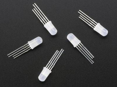 NeoPixel 5 mm RGB LED (5′li paket) - 1