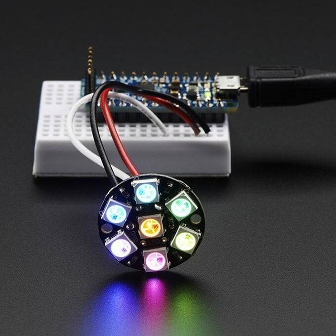 NeoPixel 7'li Dairə - 4
