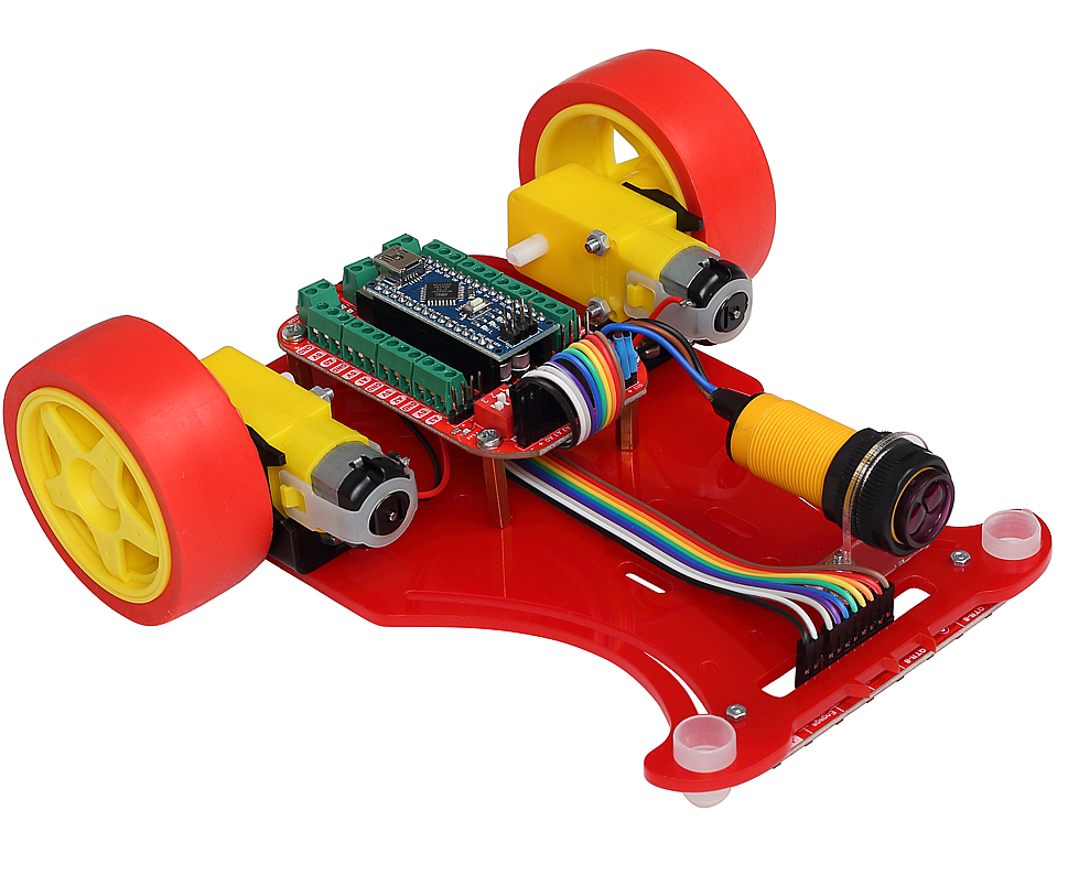 Nitro Əsaslı Səviyyə Xətt İzləyən Robot Dəsti - 1