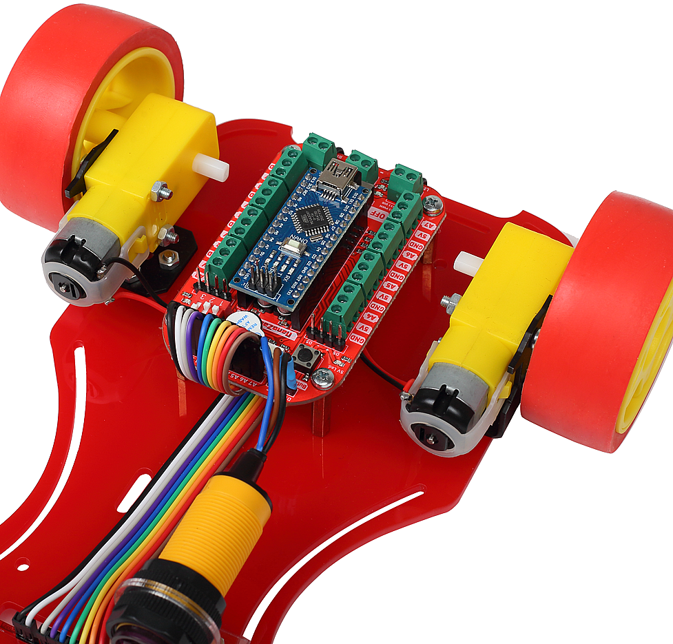 Nitro Əsaslı Səviyyə Xətt İzləyən Robot Dəsti - 3