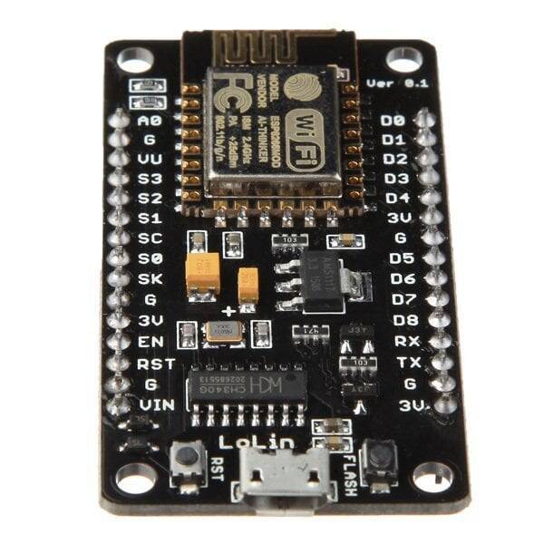 NodeMCU LoLin ESP8266 İnkişaf Kartı ESP-12E - 4