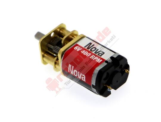 Nova 6V 400 RPM DC Motor - Mini Sumo Robot Motoru - 2
