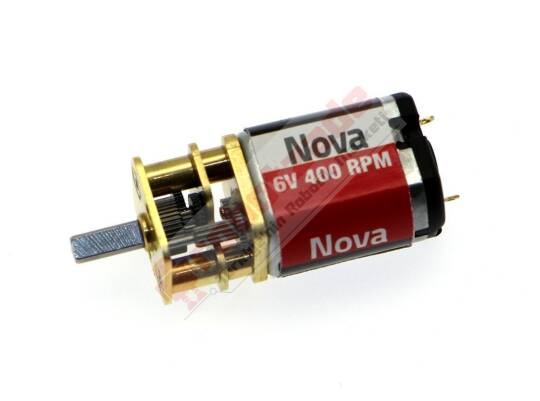 Nova 6V 400 RPM DC Motor - Mini Sumo Robot Motoru - 3