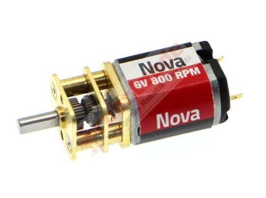 Nova 6V 800 RPM DC Motor - Mini Sumo Robot Motoru - 2