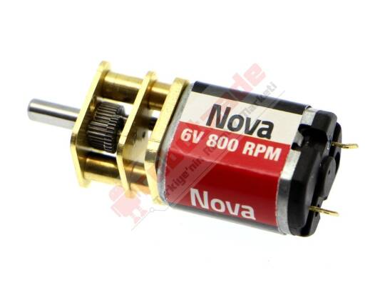 Nova 6V 800 RPM DC Motor - Mini Sumo Robot Motoru - 4
