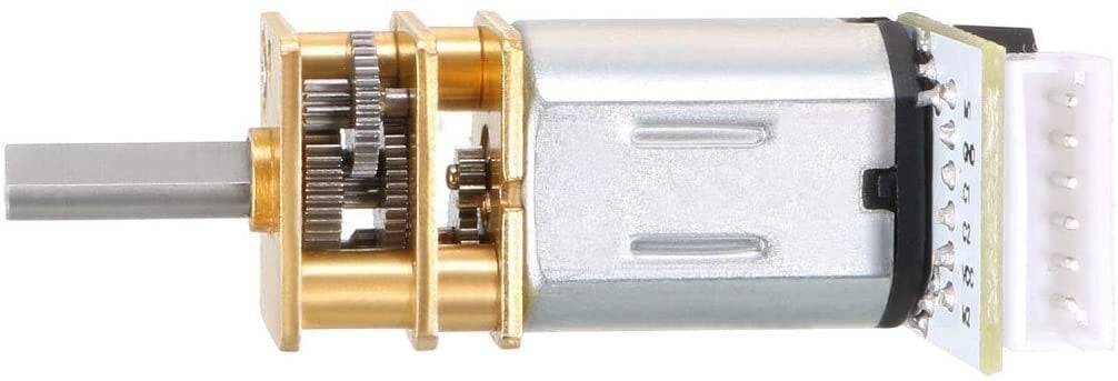 NovaMax Enkoderli 6V 1500 RPM Mikro DC Motor - 4
