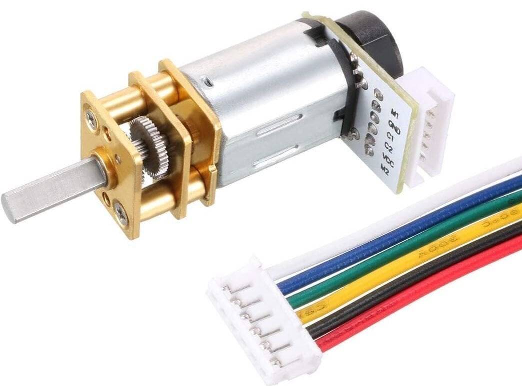 NovaMax Enkoderli 6V 750 RPM Mikro DC Motor - 1