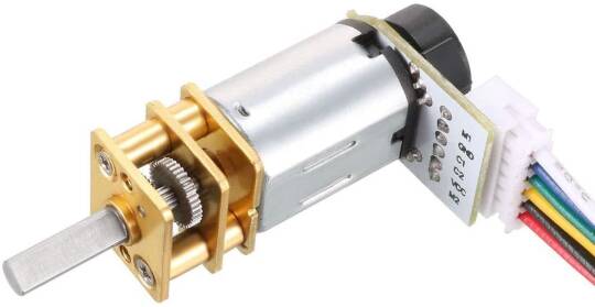 NovaMax Enkoderli 6V 750 RPM Mikro DC Motor - 2
