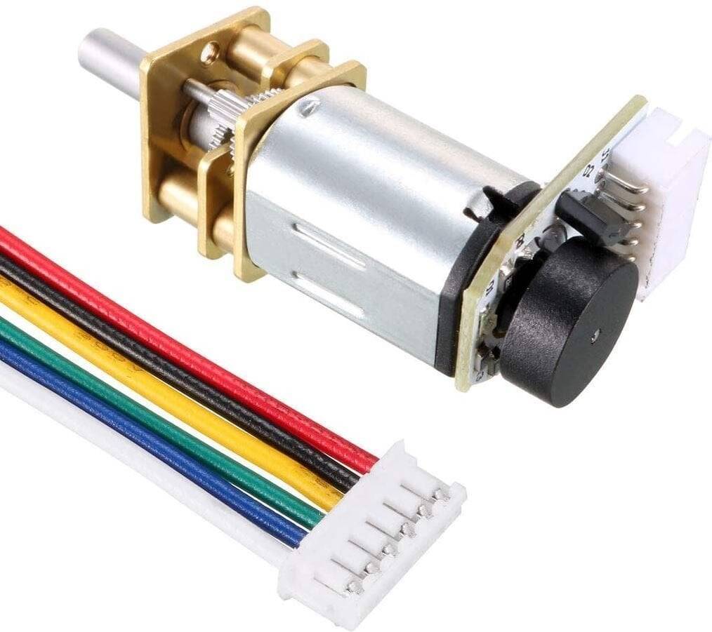 NovaMax Enkoderli 6V 750 RPM Mikro DC Motor - 3