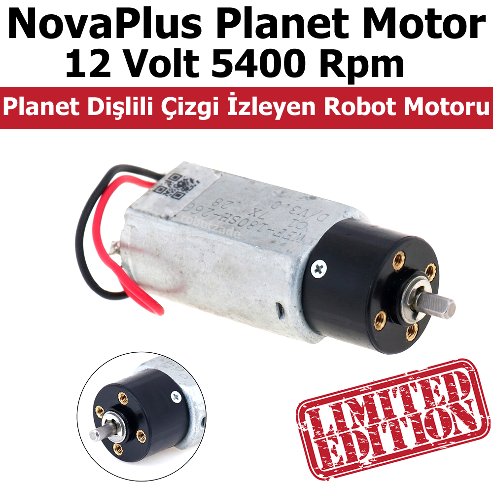 NovaPlus Planet Motor 12 V 5400 RPM - 1