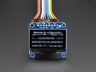 OLED Ağ-Qara 1.3 Ekran Modulu - 1