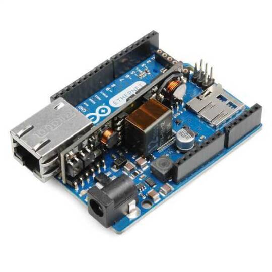 Orjinal Arduino Ethernet + PoE Modullu