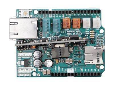 Orjinal Arduino Ethernet Shield 2 with PoE Module - 1