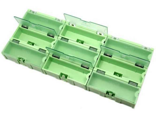 Orta Boy Komponent Saxlama Qutusu - Yaşıl - 2