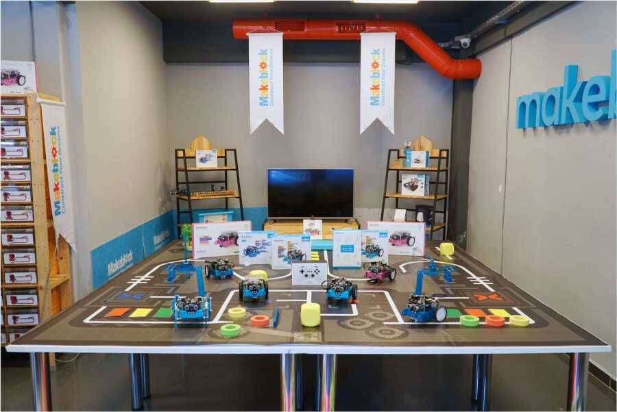Orta Məktəb mBot Robotik Laboratoriya Dəsti 12+1 Nəfərlik Maker Laboratoriya - 1