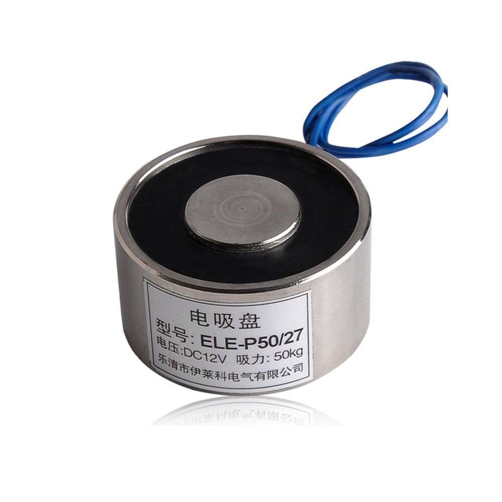 P5027 Elektro Maqnit 12V - 50 kq Tutma Gücü - 1