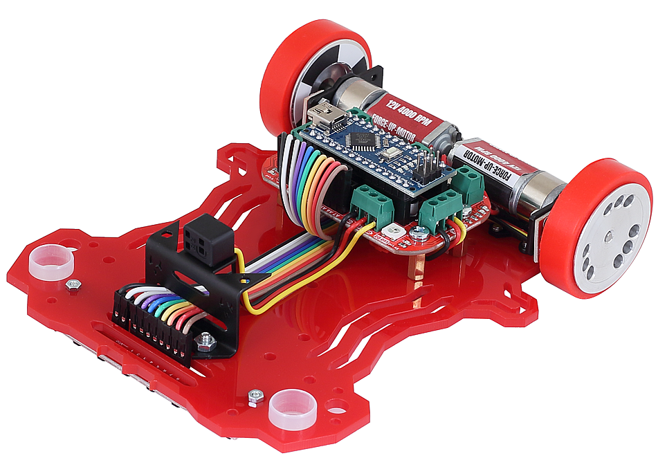 Panter Sürətli Xətt İzləyən Robot Dəsti Enkoderli - 2