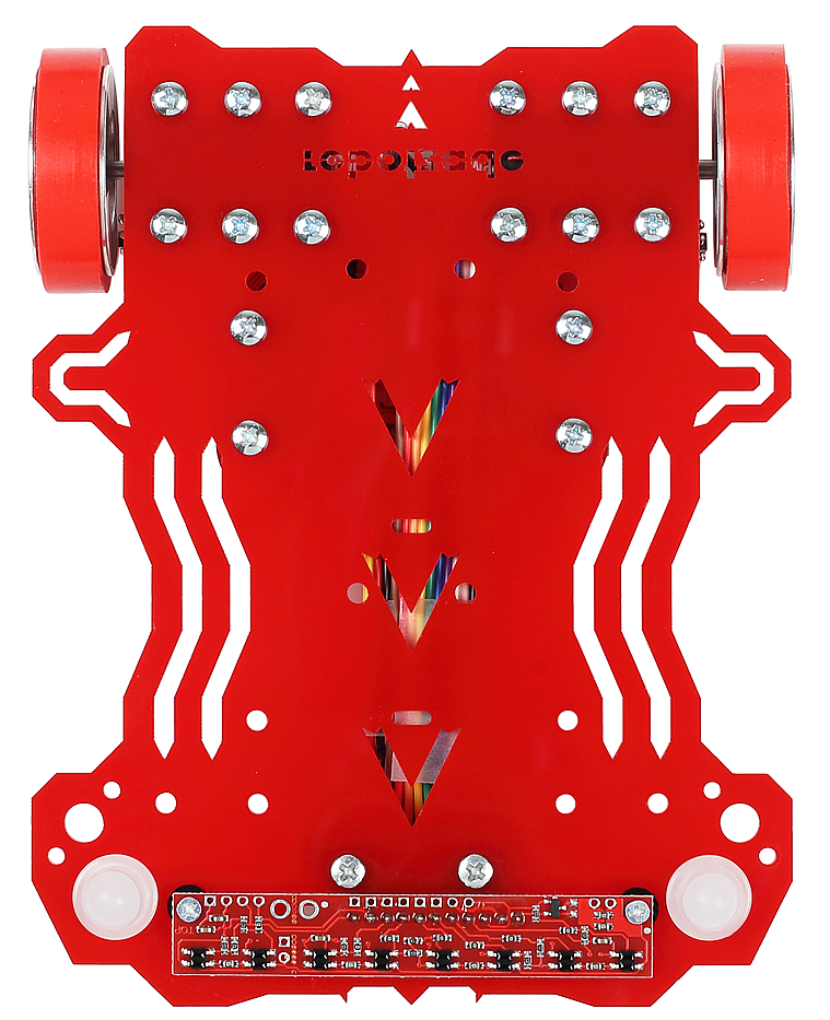 Panter Sürətli Xətt İzləyən Robot Dəsti Enkoderli - 3