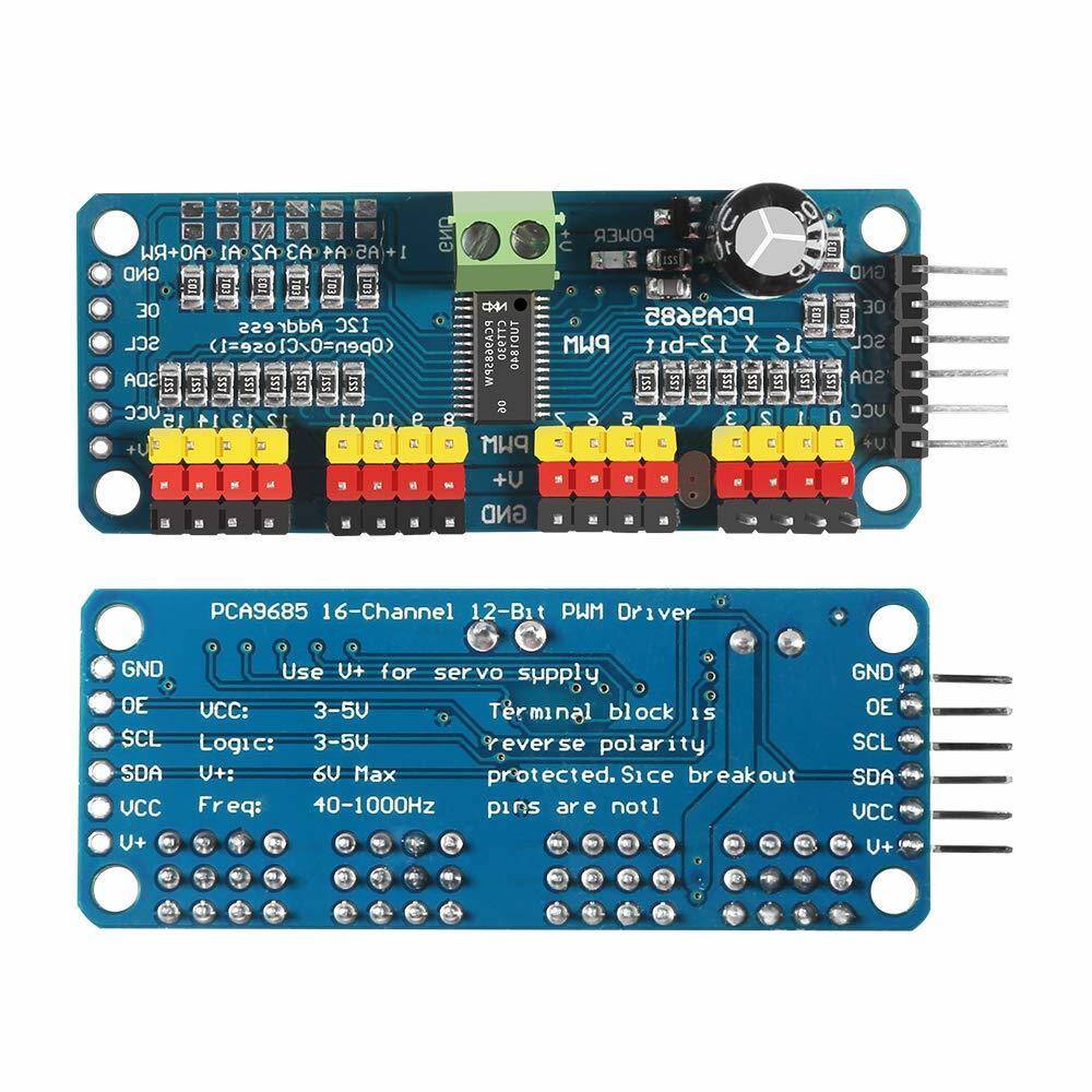 PCA9685 16 Kanal I2C PWMServo Sürücü Kartı - 2