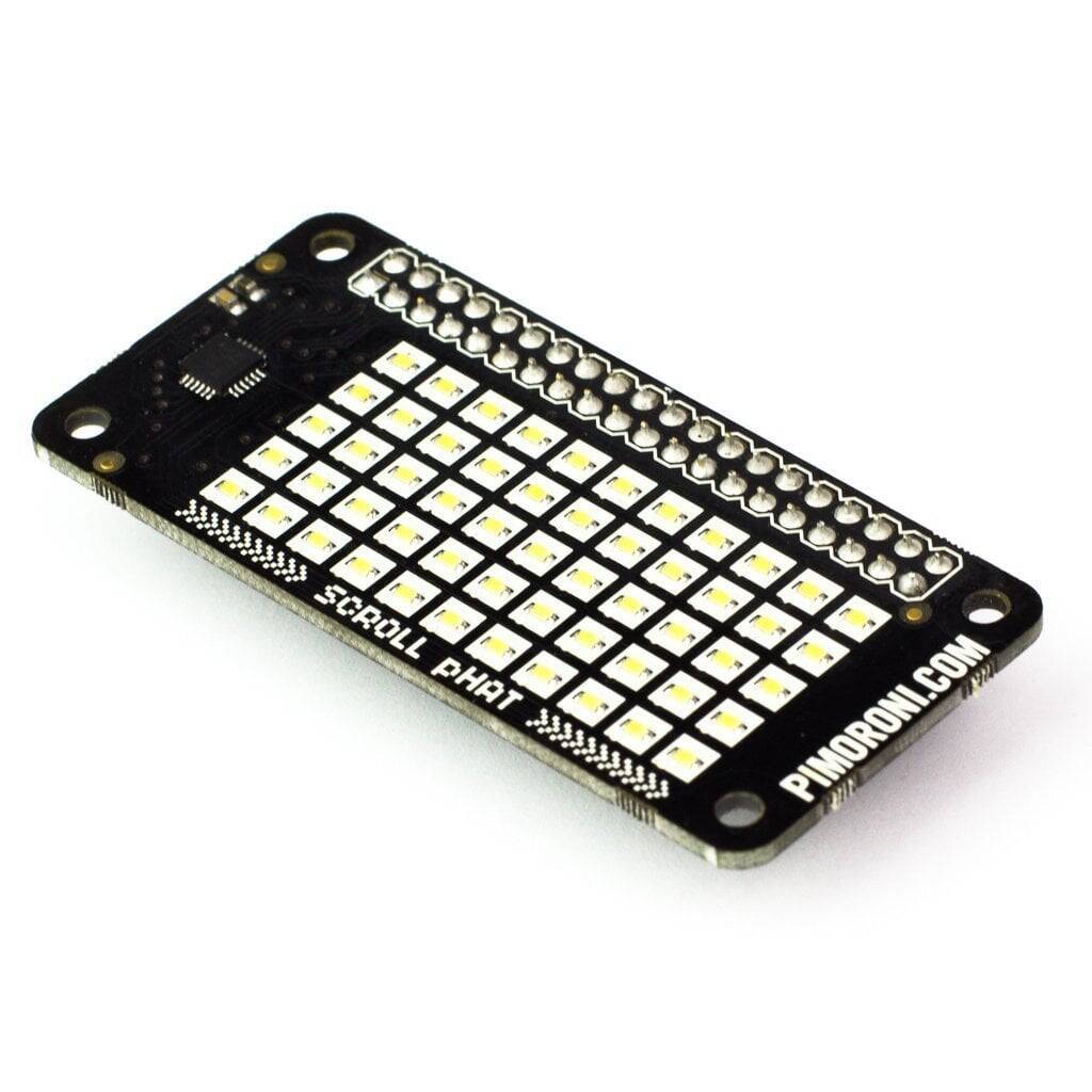 Pimoroni Raspberry Zero 11x5 LED Matris Shield - 1