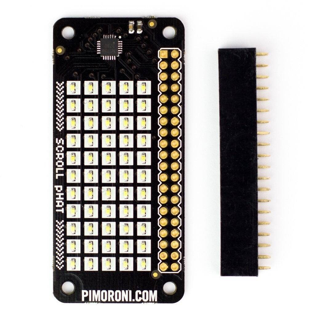 Pimoroni Raspberry Zero 11x5 LED Matris Shield - 3