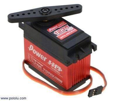 PowerHD Ultra Yüksək Güclü Rəqəmsal Böyük Servo Motor 1235-MG - 1