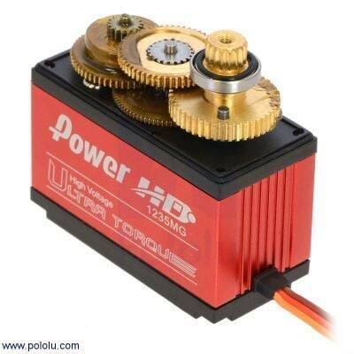 PowerHD Ultra Yüksək Güclü Rəqəmsal Böyük Servo Motor 1235-MG - 2