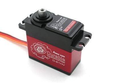 PowerHD Yüksək Gərginlikli Nüvəsiz Rəqəmsal Servo Motor - D-12HV - 1