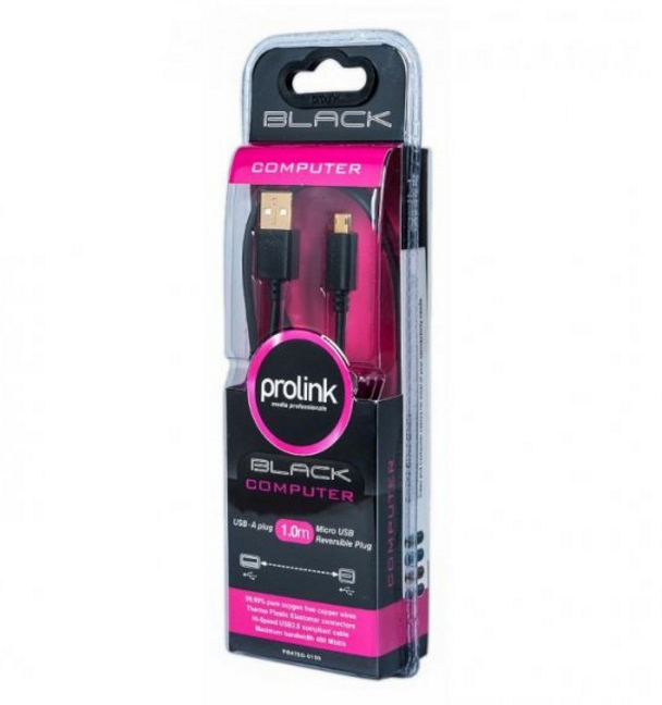 Prolink Mikro USB 2.0 Kabel - 1 metr - 3