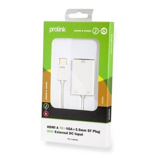 Prolink MP299A HDMI - VGA + 3.5 ST Adapter - 3