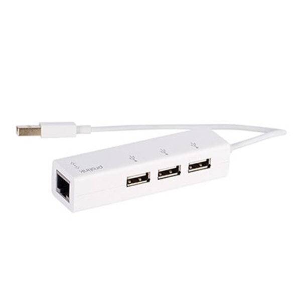 Prolink MP300 USB 2.0 HUB, 3 Port USB + Ethernet - 1