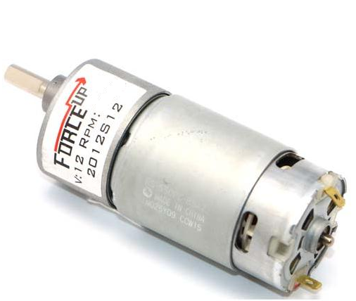 Proton 12V 1000 RPM Reduktorlu DC Motor