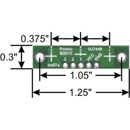 QTR-3A İnfraqırmızı Sensor Kartı - 3
