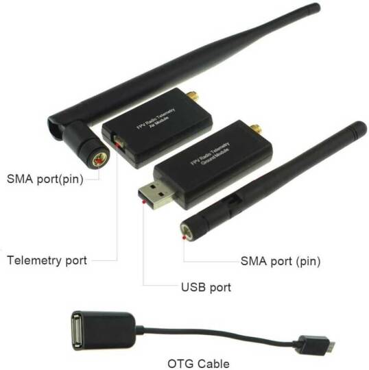 Radio Telemetri - 915MHz 500mW - 3
