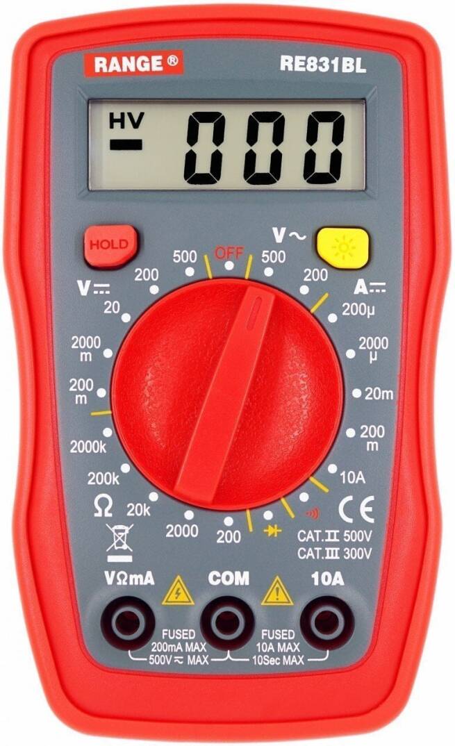 Range RE831 Multimetr Ölçü Aləti - 1