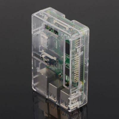 Raspberry Pi 32B+ Şəffaf Saxlama Qutusu - Pi 32B+ Qutusu - 3
