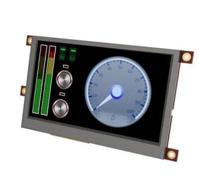 Raspberry Pi 4.3′′ Touch LCD Modul Dəsti - 2