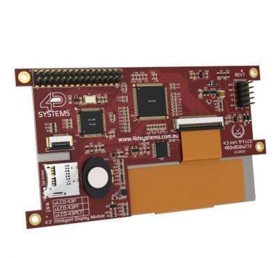 Raspberry Pi 4.3′′ Touch LCD Modul Dəsti - 3