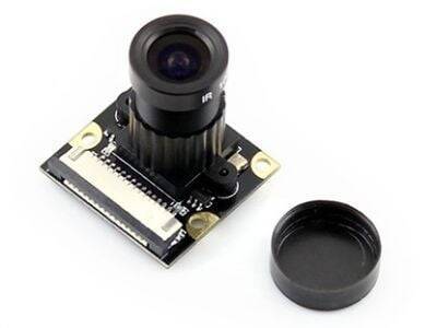 Raspberry Pi Kamera - Tənzimlənəbilən Fokus + İnfraqırmızı LED Modulu - 1