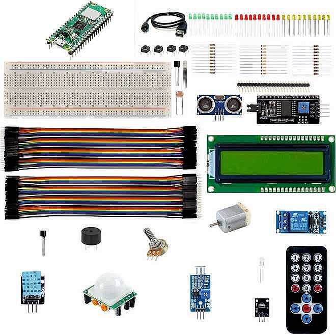Raspberry Pi Pico Super Başlanğıc Dəsti - 1