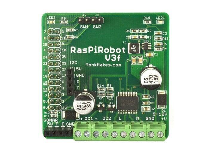 RaspiRobot Raspberry Pi Motor Sürücü Kartı - TB6612FNG - 1