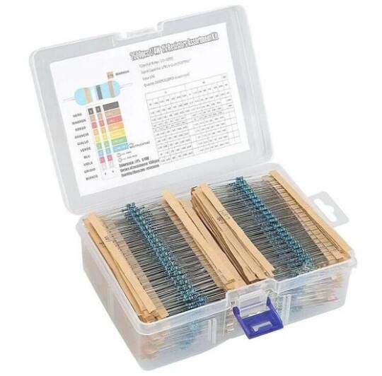 Rezistor Dəsti - 2600 Ədəd 130 Çeşid - 2